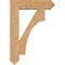Ekena Millwork Westlake Arts & Crafts Smooth Bracket, Western Red Cedar, 5 1/2"W x 28"D x 40"H BKT06X28X40WTL03SWR - alternate 3